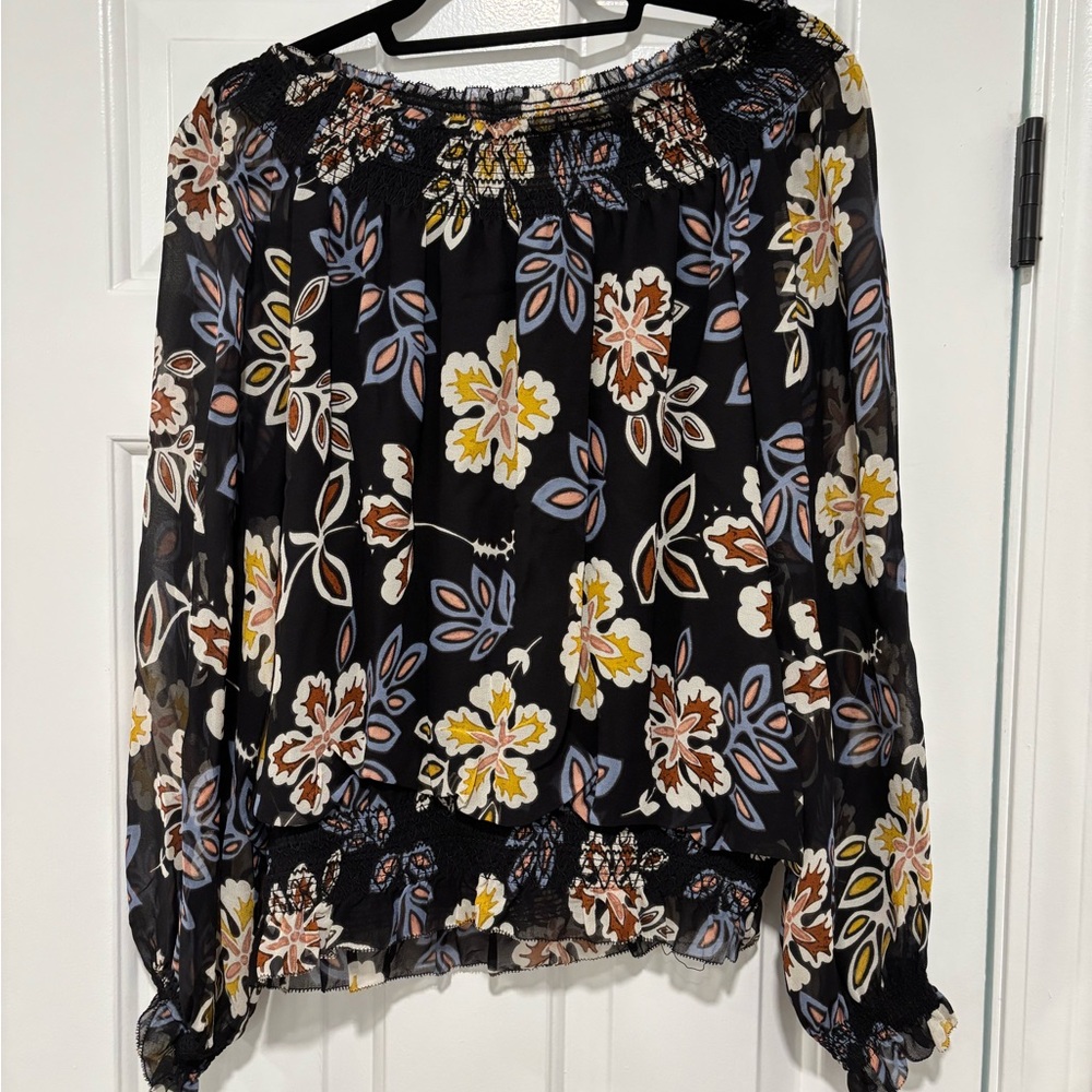 Tory Burch Floral Print Women's Top size 10